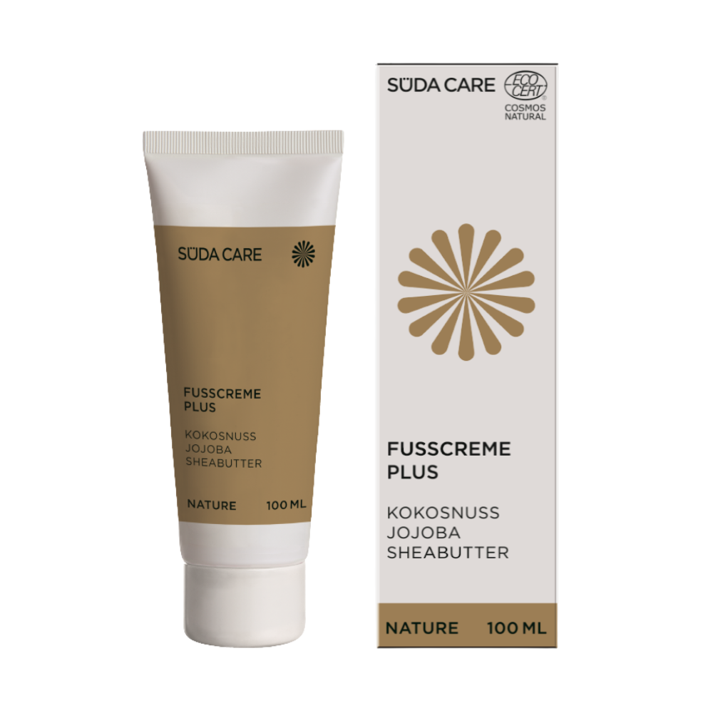 SUDA CARE pedu kremas sausai odai Fusscreme Plus, 100 ml tubele su dezute